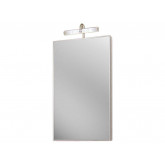 Шкаф-зеркало Aqwella "Дельта" 45 угловой со светильником