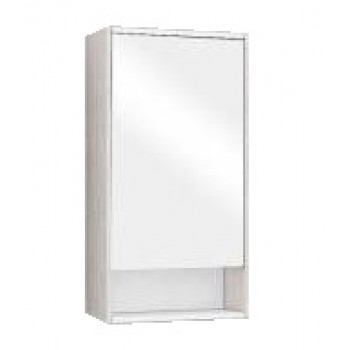 Зеркало-шкаф Акватон Рико 50, белый/ясень фабрик