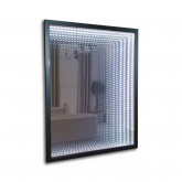 Зеркало MIXLINE Серенити 600*800 (ШВ) тоннельная подстветка, багетная рама, выключатель-датчик