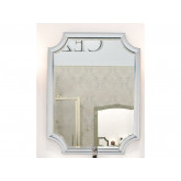 Зеркало Aqwella "La Donna" 75 белый глянец