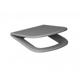 Крышка-сиденье для унитаза Cersanit "Colour" дюропласт микролифт, серый