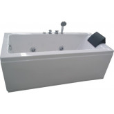 Акриловая ванна Appollo TS-9014 (180*80*60) с сифоном и подголовником, без гидромассажа